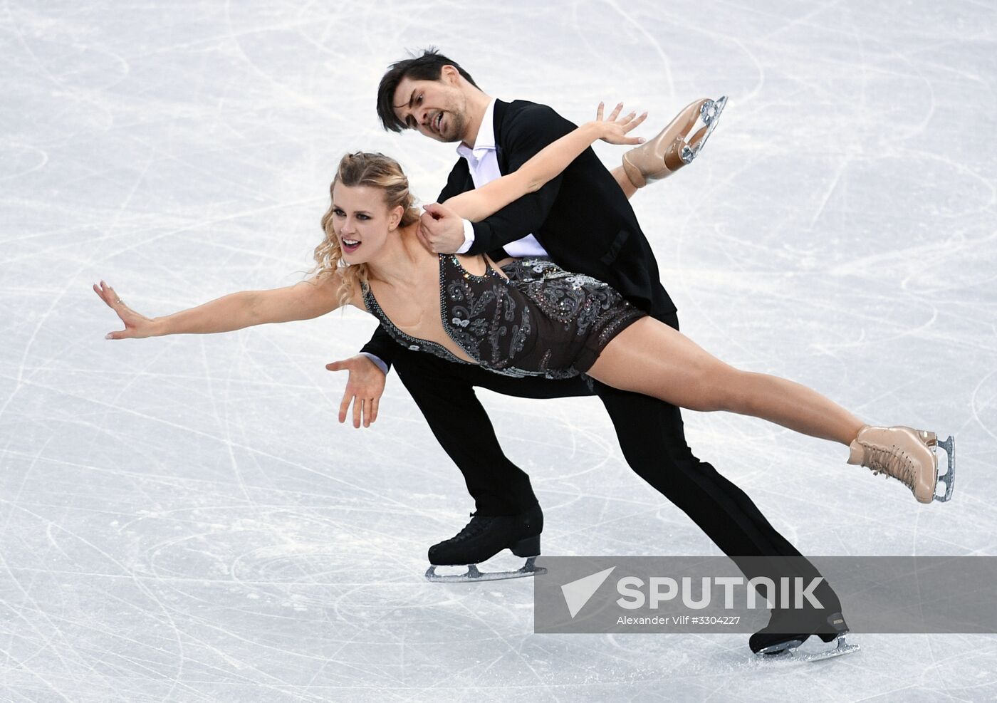 2018 Winter Olympics. Figure Skating. Ice Dance. Free Program