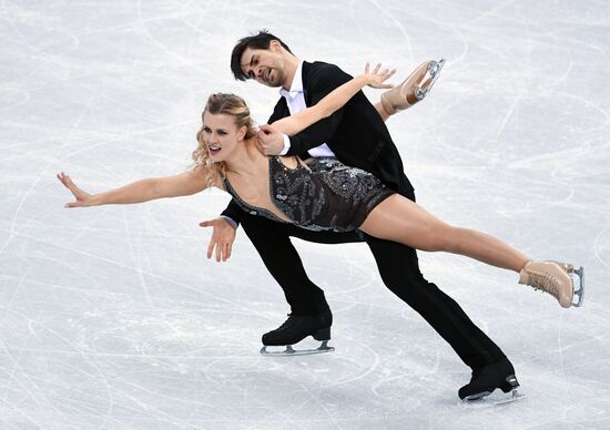 2018 Winter Olympics. Figure Skating. Ice Dance. Free Program