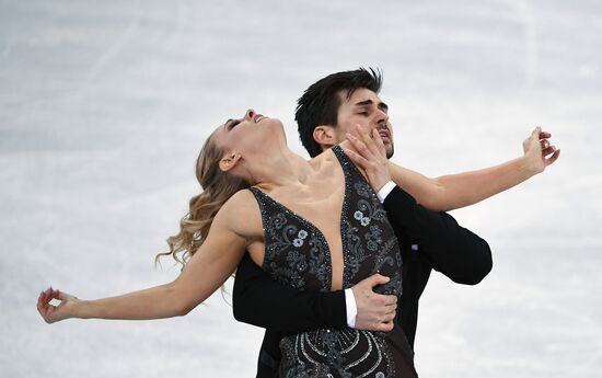 2018 Winter Olympics. Figure Skating. Ice Dance. Free Program