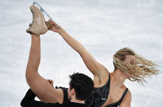 2018 Winter Olympics. Figure Skating. Ice Dance. Free Program