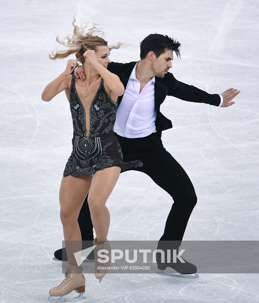 2018 Winter Olympics. Figure Skating. Ice Dance. Free Program