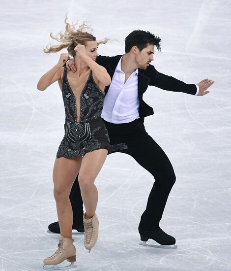 2018 Winter Olympics. Figure Skating. Ice Dance. Free Program