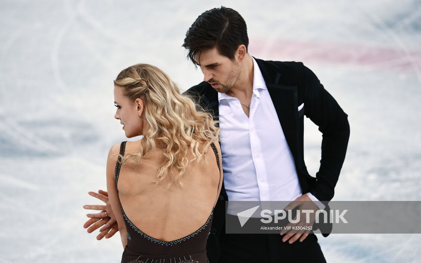 2018 Winter Olympics. Figure Skating. Ice Dance. Free Program