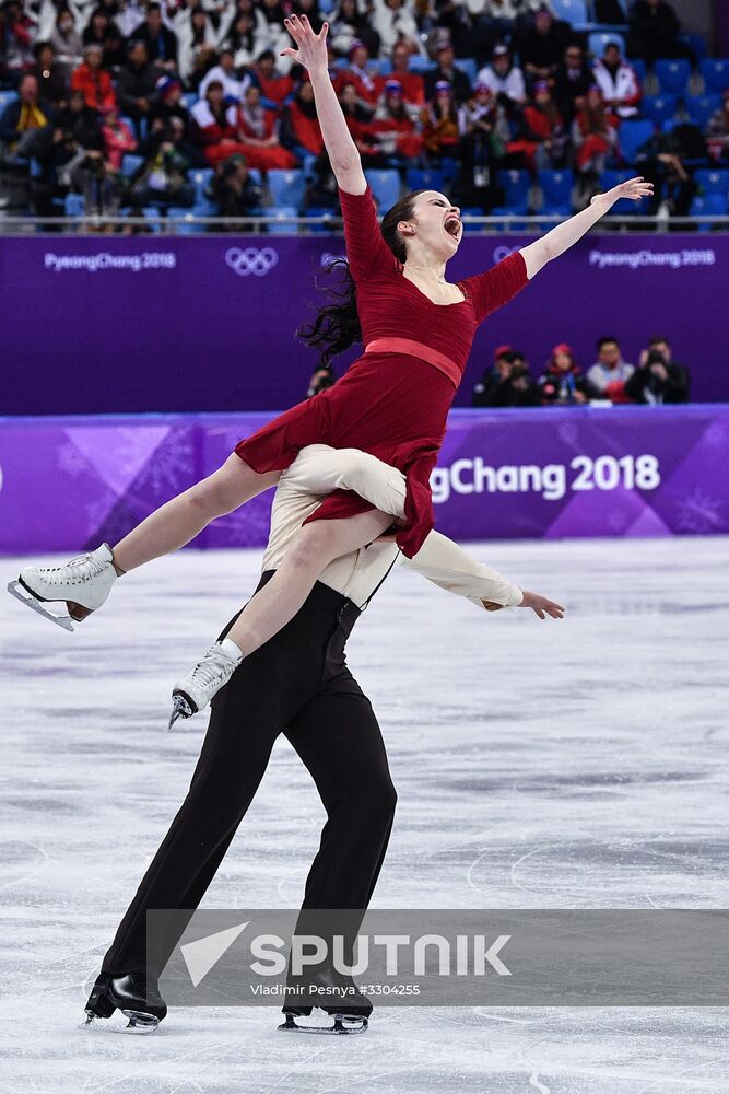 2018 Winter Olympics. Figure Skating. Ice Dance. Free Program