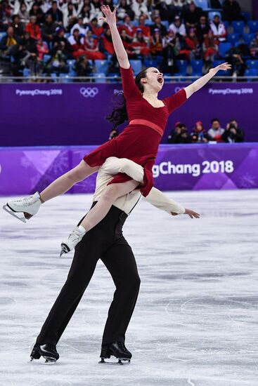 2018 Winter Olympics. Figure Skating. Ice Dance. Free Program