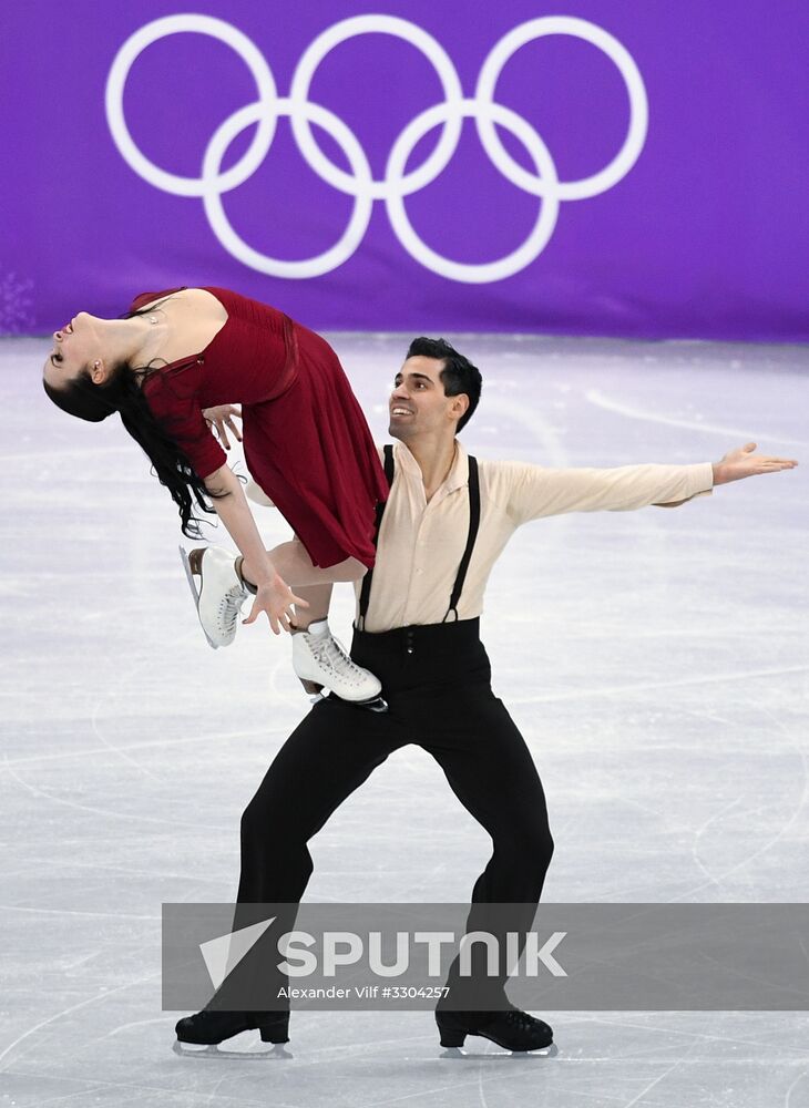 2018 Winter Olympics. Figure Skating. Ice Dance. Free Program