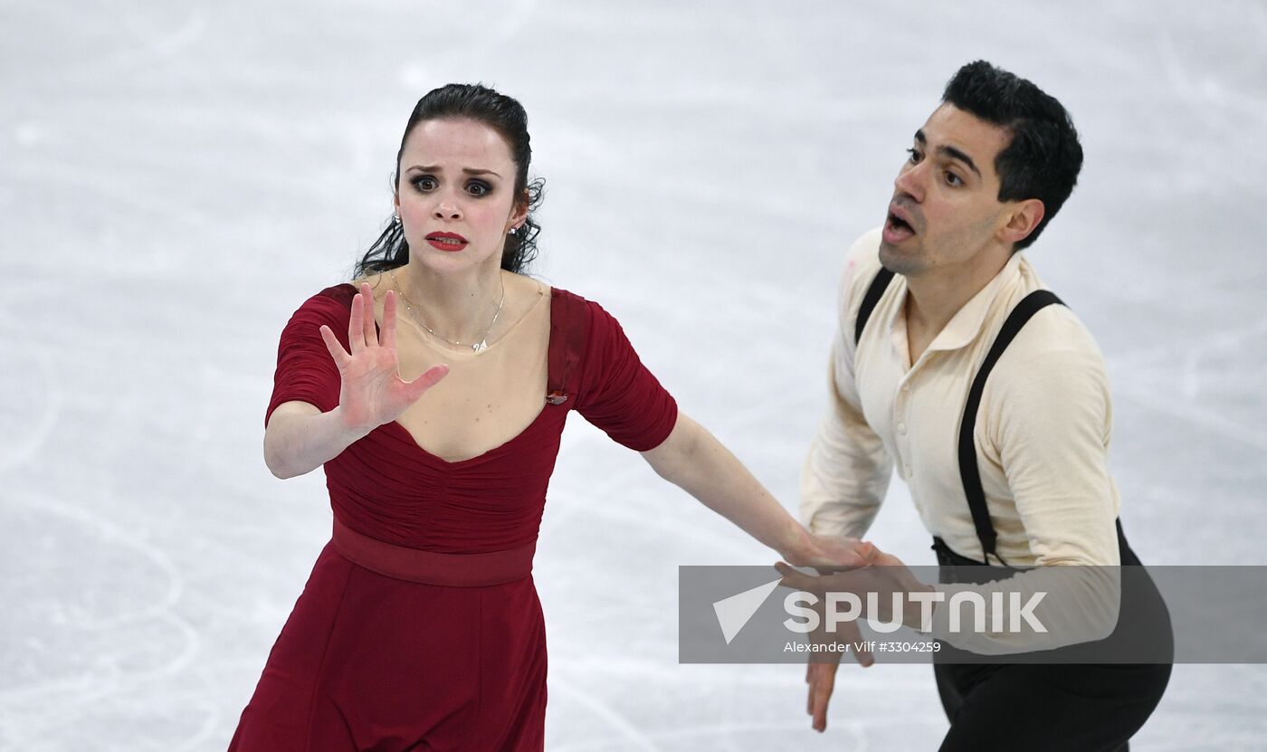 2018 Winter Olympics. Figure Skating. Ice Dance. Free Program