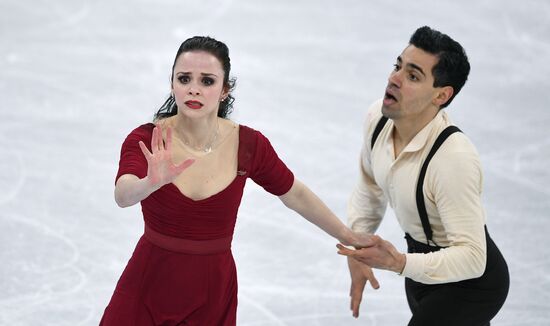 2018 Winter Olympics. Figure Skating. Ice Dance. Free Program