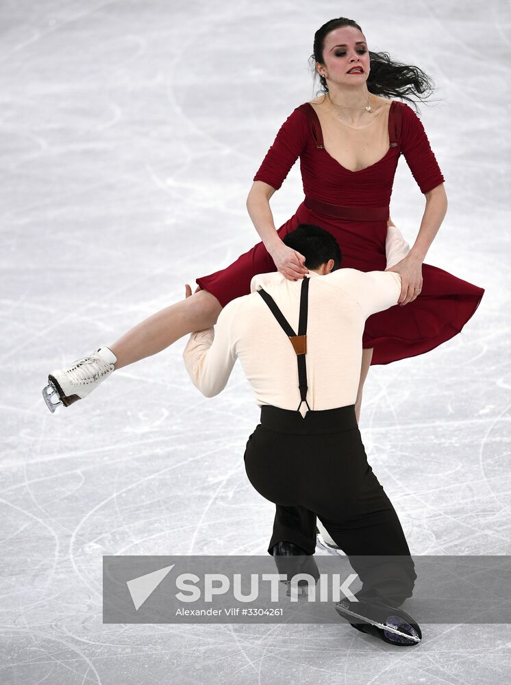 2018 Winter Olympics. Figure Skating. Ice Dance. Free Program