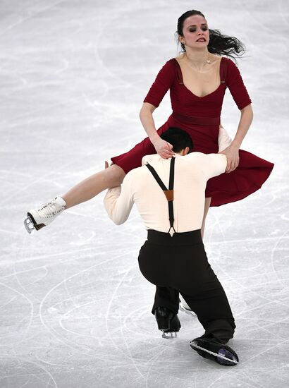 2018 Winter Olympics. Figure Skating. Ice Dance. Free Program