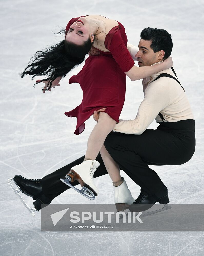 2018 Winter Olympics. Figure Skating. Ice Dance. Free Program