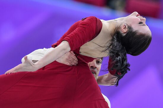 2018 Winter Olympics. Figure Skating. Ice Dance. Free Program