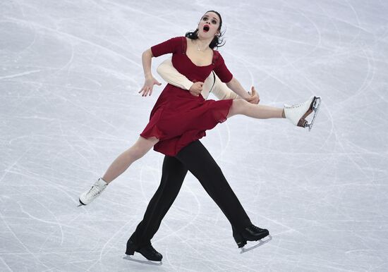 2018 Winter Olympics. Figure Skating. Ice Dance. Free Program
