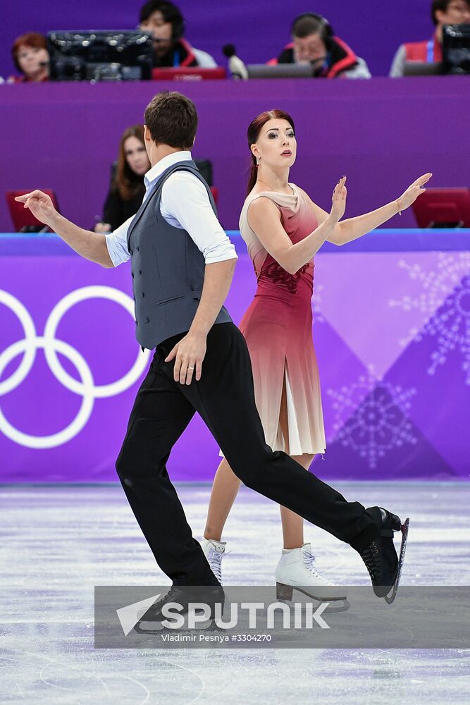 2018 Winter Olympics. Figure Skating. Ice Dance. Free Program