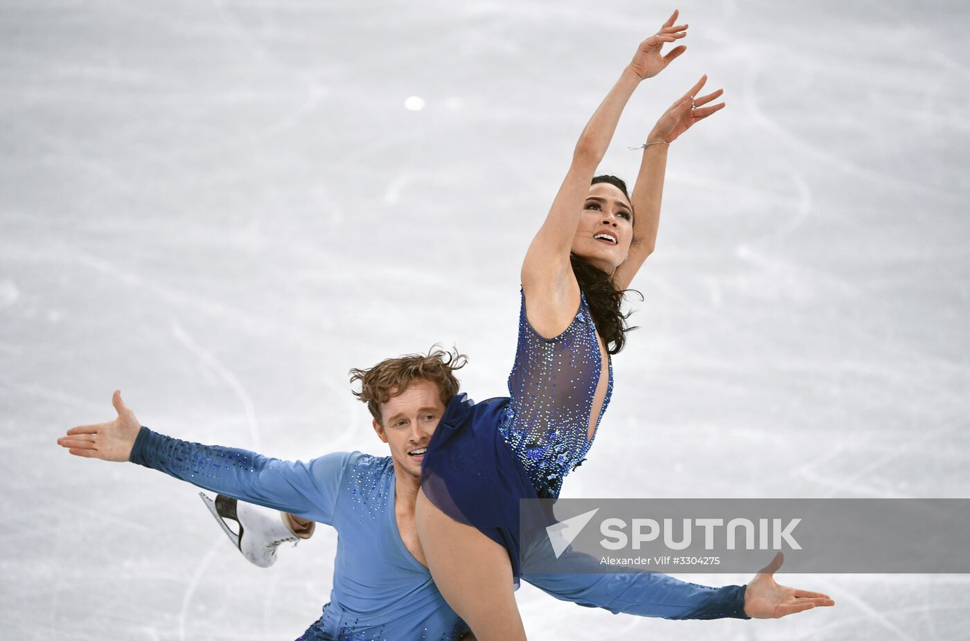 2018 Winter Olympics. Figure Skating. Ice Dance. Free Program