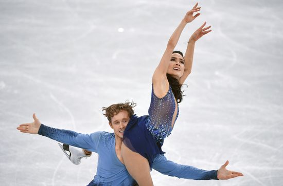 2018 Winter Olympics. Figure Skating. Ice Dance. Free Program