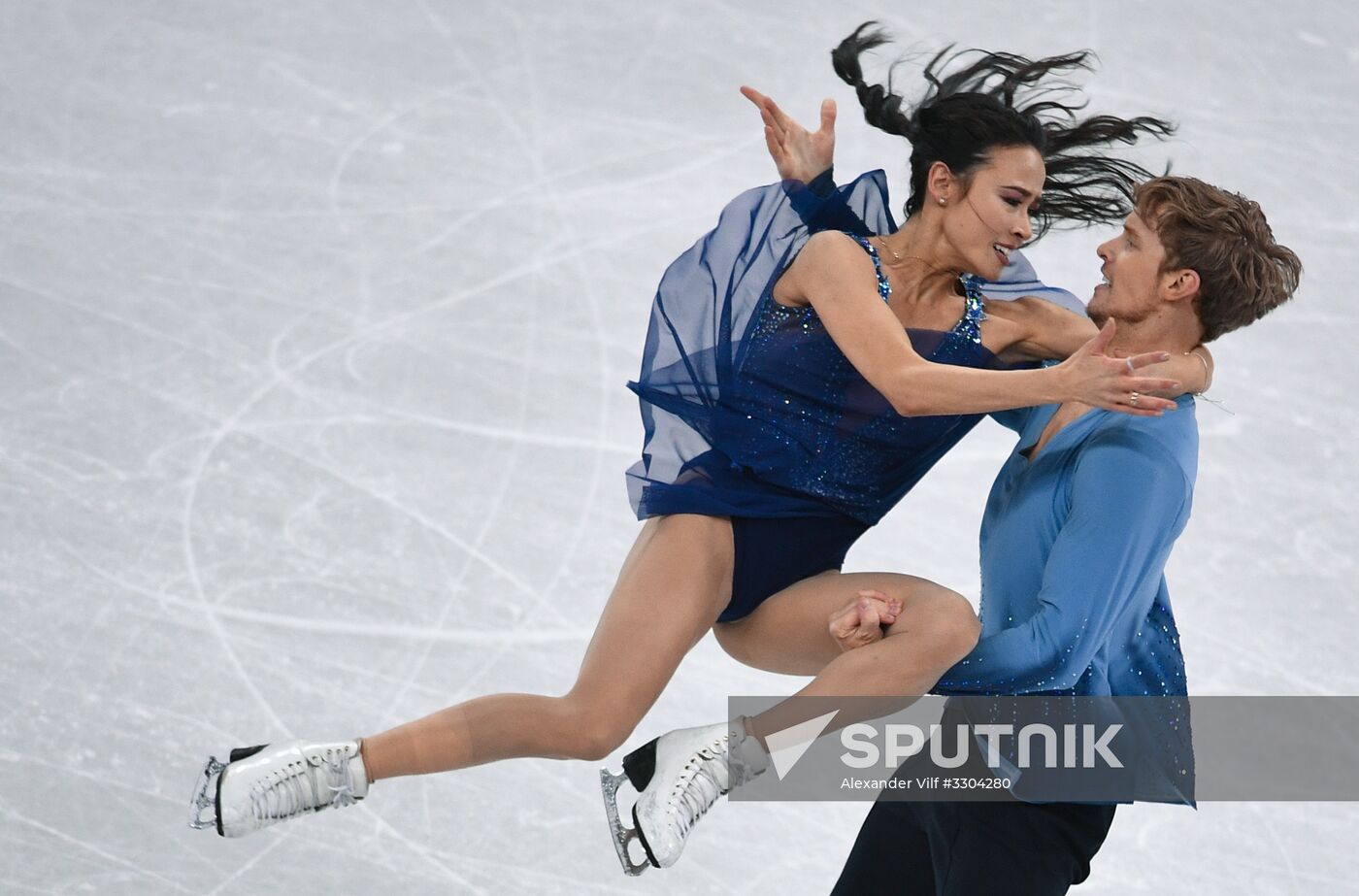 2018 Winter Olympics. Figure Skating. Ice Dance. Free Program