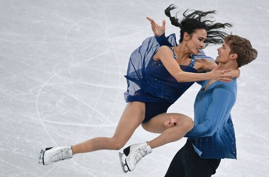 2018 Winter Olympics. Figure Skating. Ice Dance. Free Program