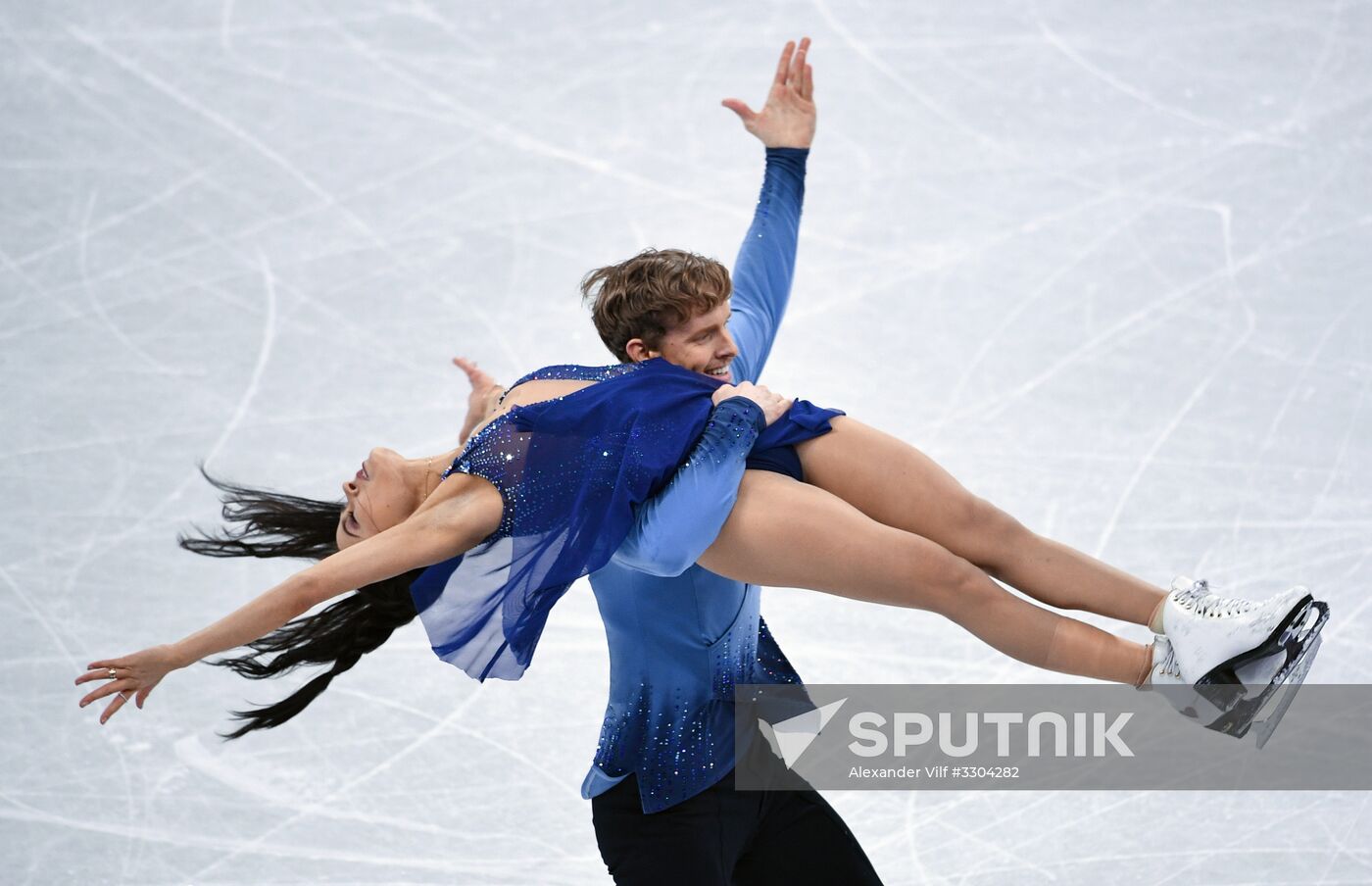 2018 Winter Olympics. Figure Skating. Ice Dance. Free Program