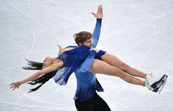 2018 Winter Olympics. Figure Skating. Ice Dance. Free Program