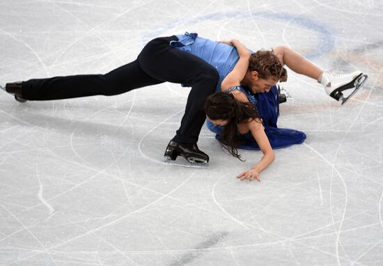 2018 Winter Olympics. Figure Skating. Ice Dance. Free Program