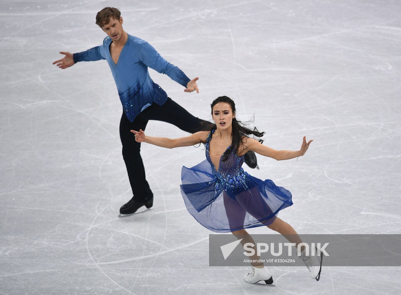 2018 Winter Olympics. Figure Skating. Ice Dance. Free Program