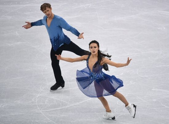 2018 Winter Olympics. Figure Skating. Ice Dance. Free Program