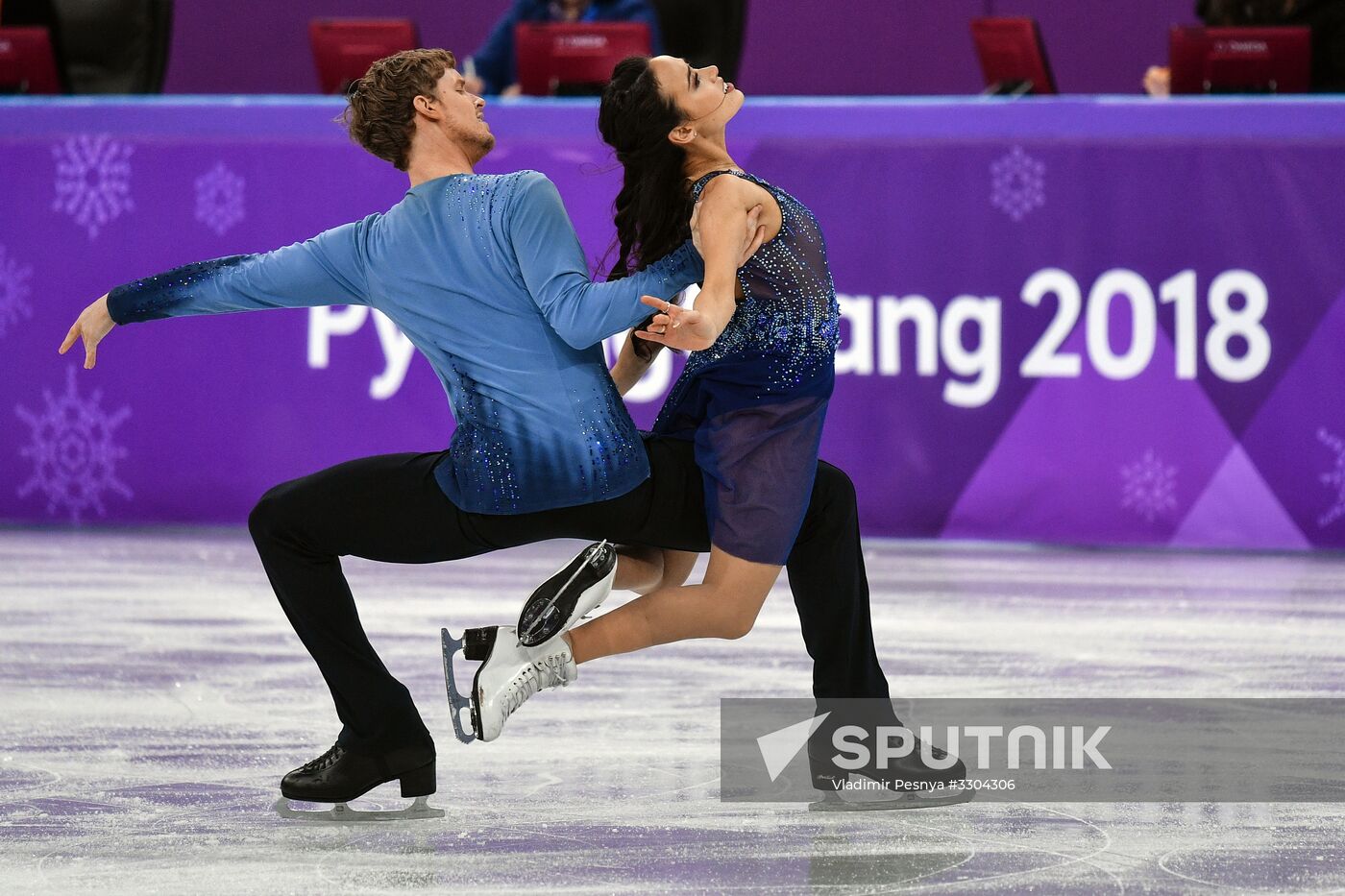 2018 Winter Olympics. Figure Skating. Ice Dance. Free Program