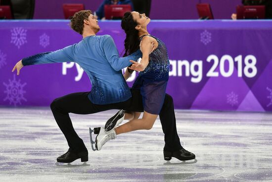 2018 Winter Olympics. Figure Skating. Ice Dance. Free Program