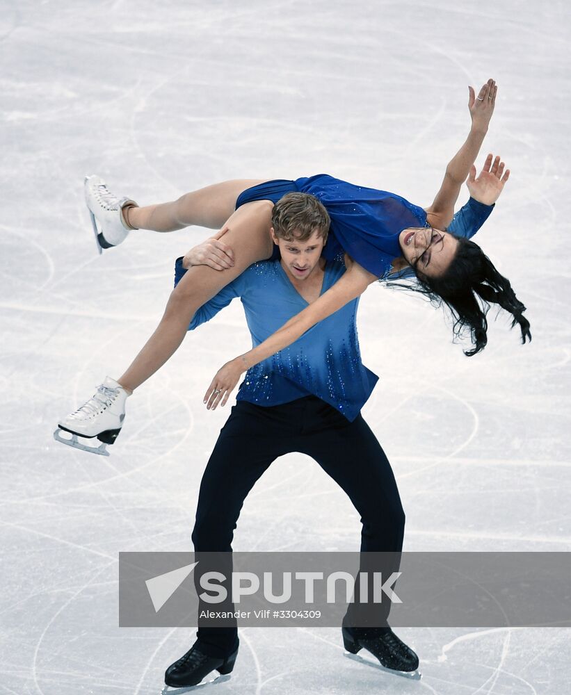 2018 Winter Olympics. Figure Skating. Ice Dance. Free Program