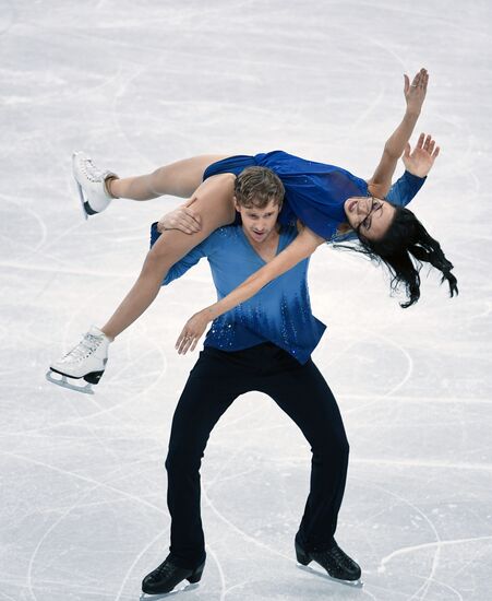 2018 Winter Olympics. Figure Skating. Ice Dance. Free Program