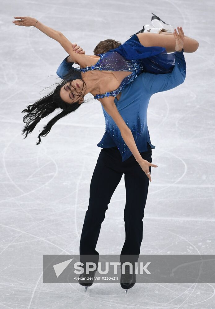 2018 Winter Olympics. Figure Skating. Ice Dance. Free Program