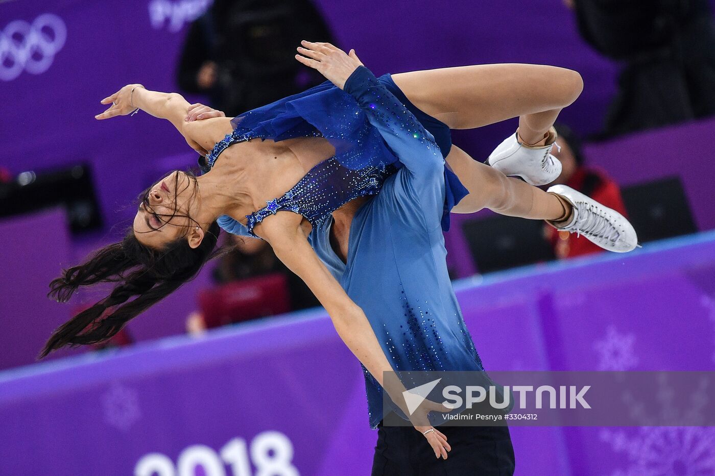 2018 Winter Olympics. Figure Skating. Ice Dance. Free Program