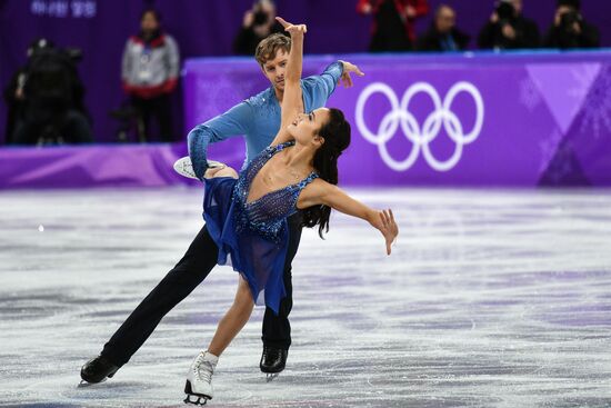 2018 Winter Olympics. Figure Skating. Ice Dance. Free Program