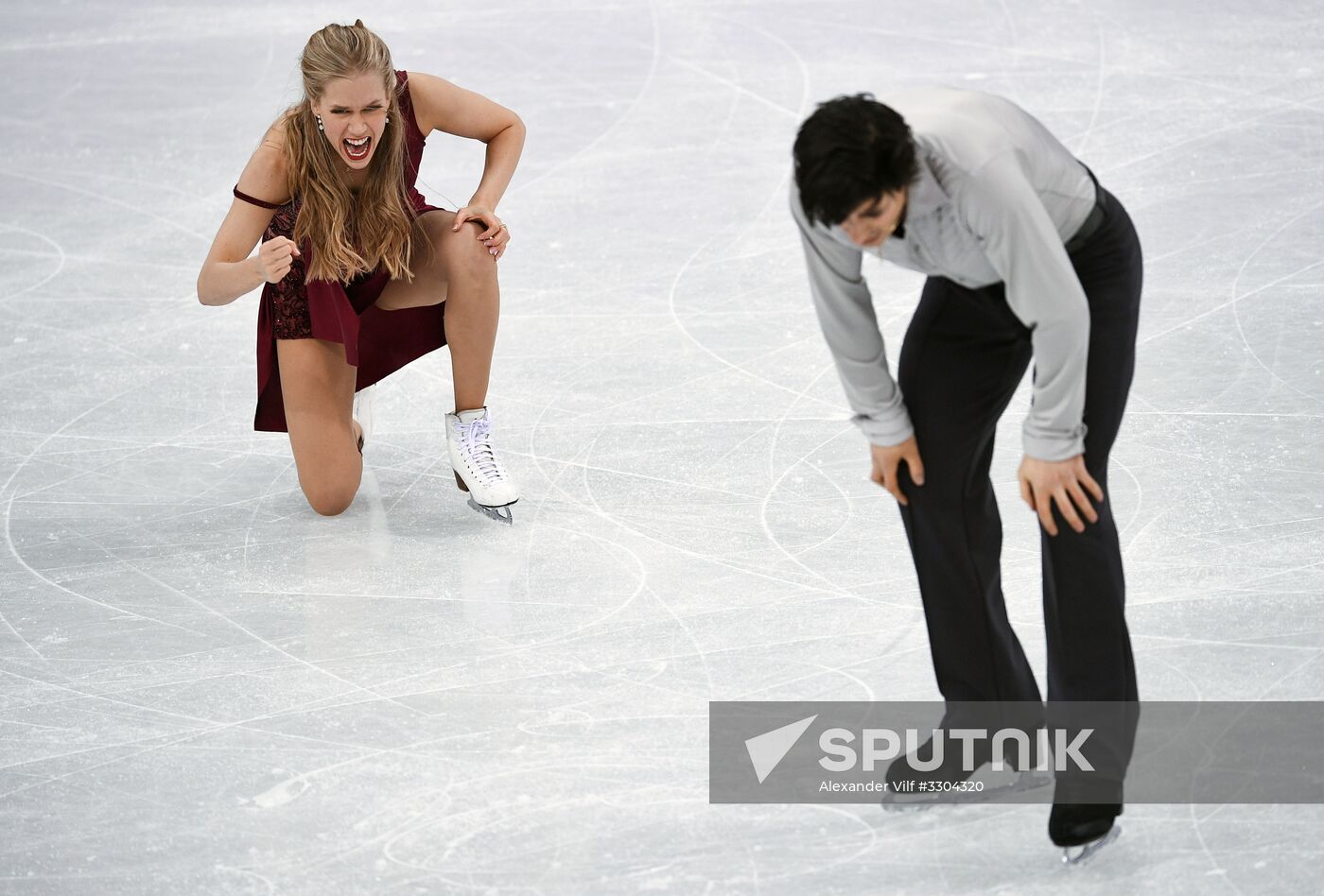 2018 Winter Olympics. Figure Skating. Ice Dance. Free Program