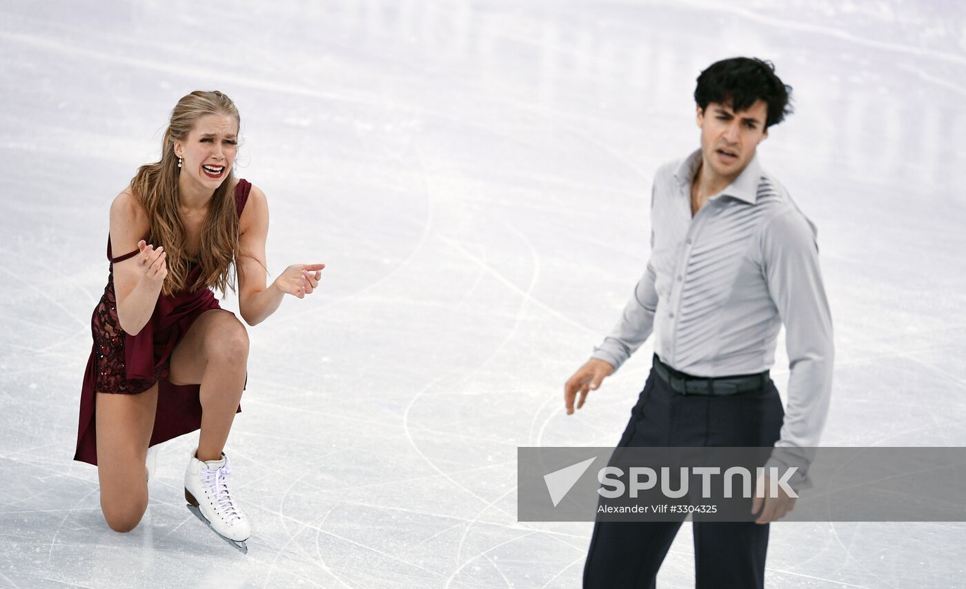 2018 Winter Olympics. Figure Skating. Ice Dance. Free Program