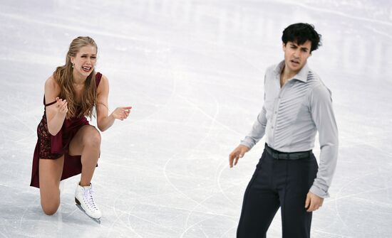 2018 Winter Olympics. Figure Skating. Ice Dance. Free Program