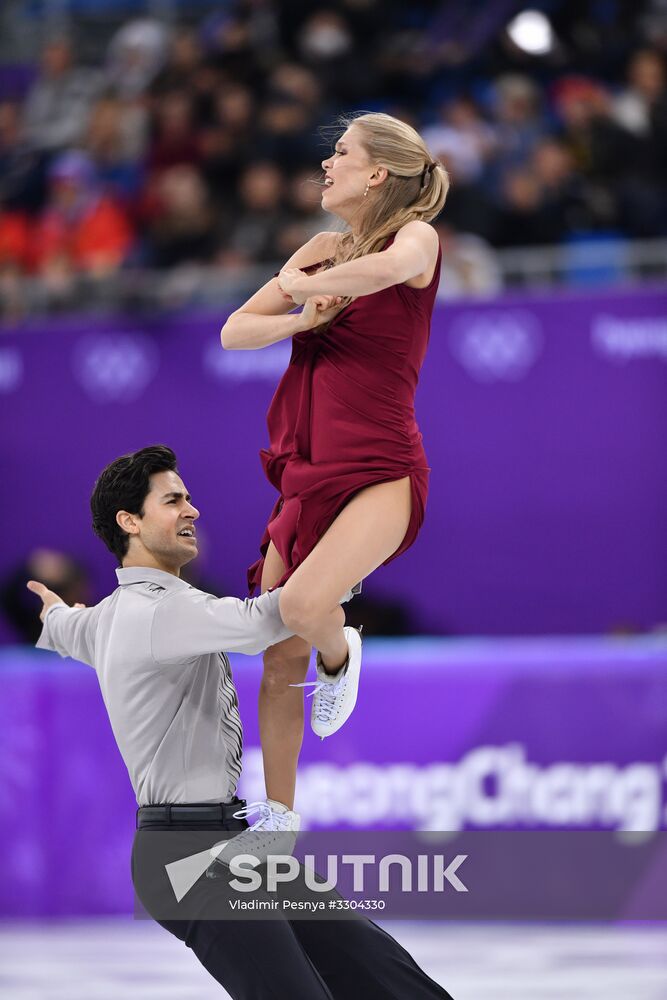 2018 Winter Olympics. Figure Skating. Ice Dance. Free Program