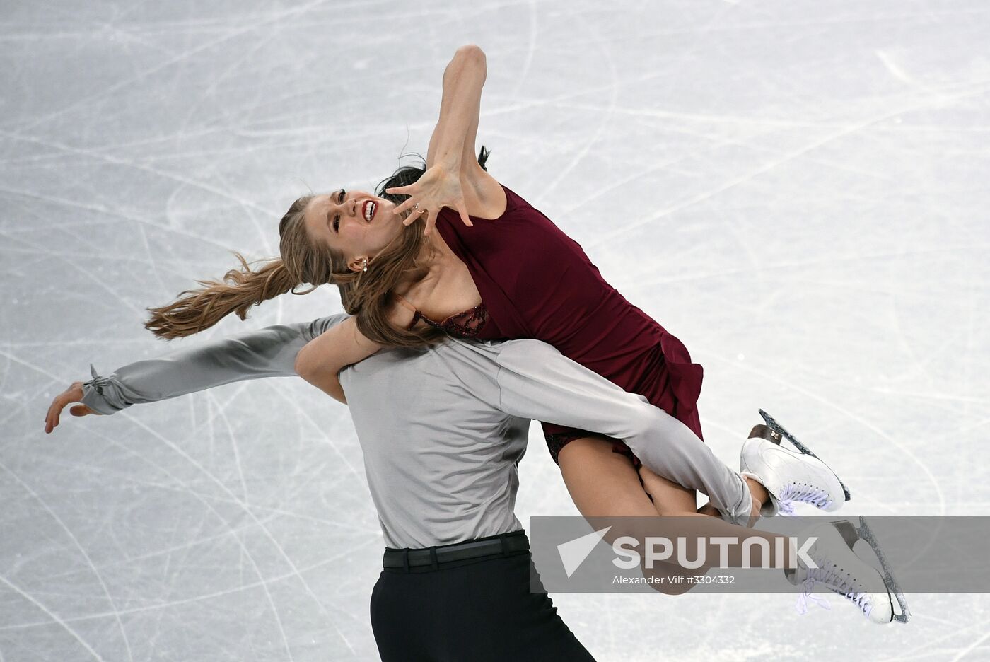 2018 Winter Olympics. Figure Skating. Ice Dance. Free Program