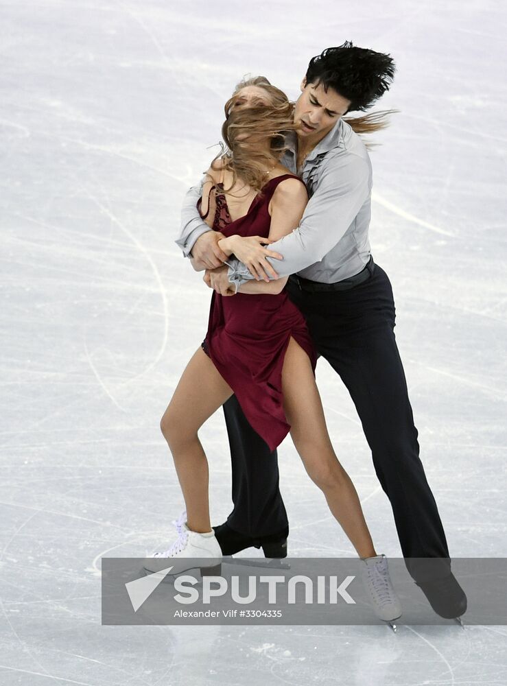 2018 Winter Olympics. Figure Skating. Ice Dance. Free Program