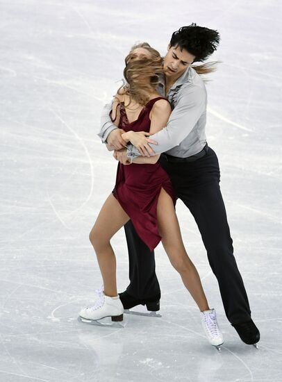 2018 Winter Olympics. Figure Skating. Ice Dance. Free Program