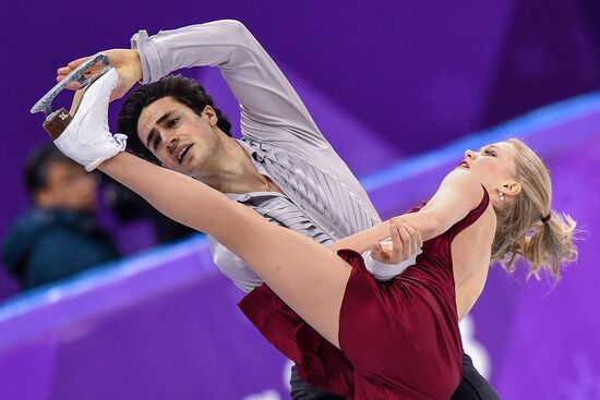 2018 Winter Olympics. Figure Skating. Ice Dance. Free Program