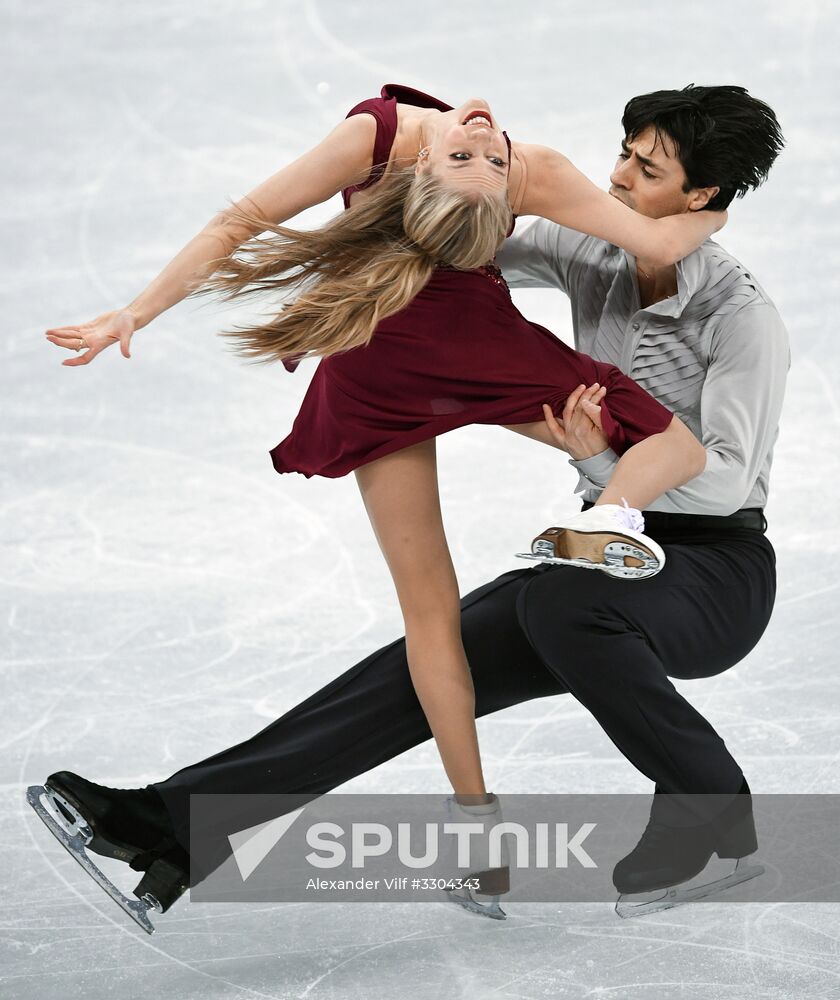2018 Winter Olympics. Figure Skating. Ice Dance. Free Program