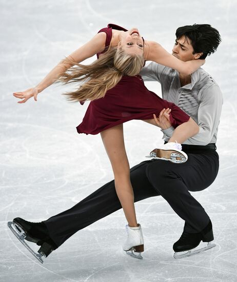 2018 Winter Olympics. Figure Skating. Ice Dance. Free Program