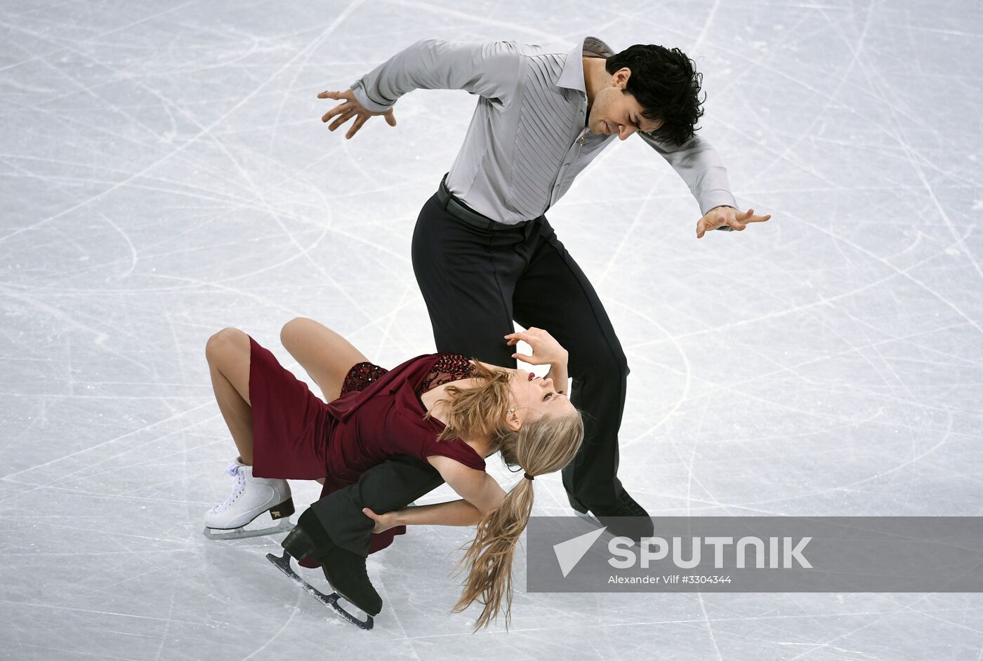 2018 Winter Olympics. Figure Skating. Ice Dance. Free Program