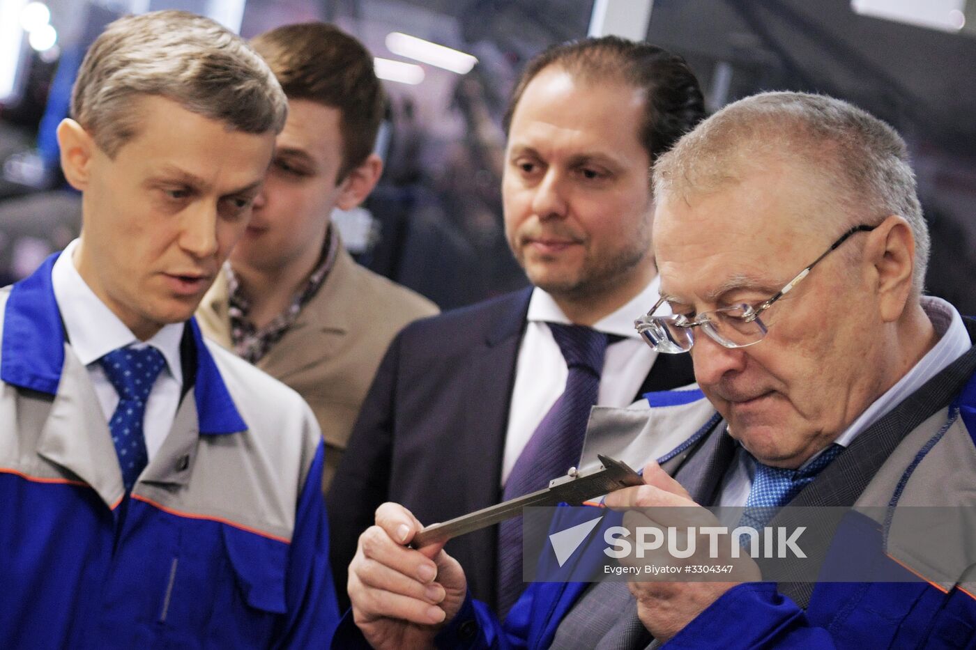 Vladimir Zhirinovsky visits FINVAL Group's mechanical engineering center