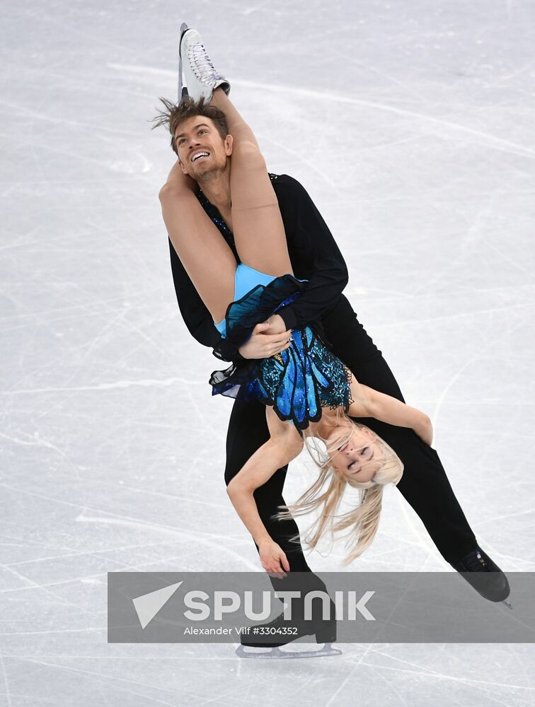 2018 Winter Olympics. Figure Skating. Ice Dance. Free Program