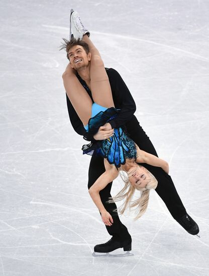 2018 Winter Olympics. Figure Skating. Ice Dance. Free Program