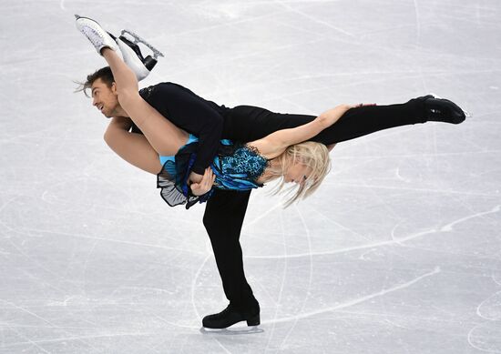 2018 Winter Olympics. Figure Skating. Ice Dance. Free Program