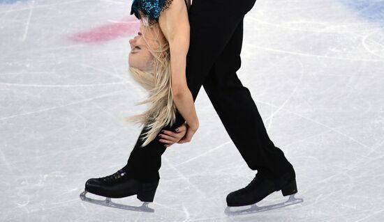 2018 Winter Olympics. Figure Skating. Ice Dance. Free Program